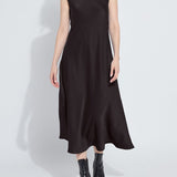 Silvana Bias Cut Midi Dress