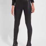 Textured Leather Legging (28.5" Inseam)