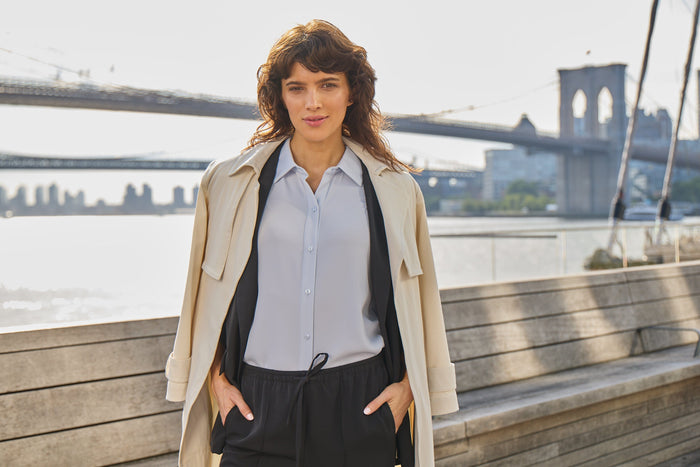 Woman in the Cordelia Trench