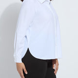 Connie Slim Button Down Curvy