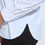 Connie Slim Button Down Curvy