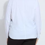 Connie Slim Button Down Curvy