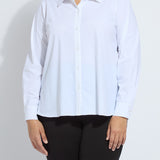 Connie Slim Button Down Curvy