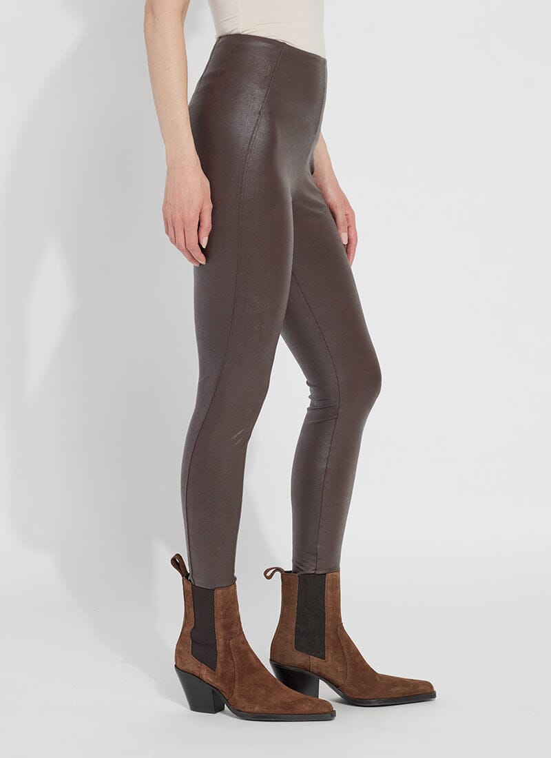 Matilda Foil Vegan Faux Leather Legging