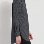 color=Charcoal Oxford Pinstripe