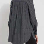 color=Charcoal Oxford Pinstripe