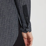 color=Charcoal Oxford Pinstripe