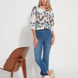 Patterned Roll Tab Connie
