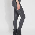 color=Solid Charcoal Snake Mirror