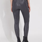 color=Solid Charcoal Snake Mirror