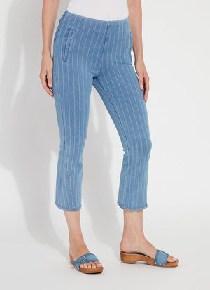 color=Bleached Blue Denim Pinstripe