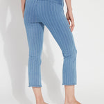 color=Bleached Blue Denim Pinstripe