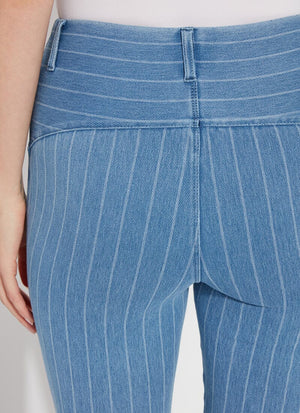 color=Bleached Blue Denim Pinstripe