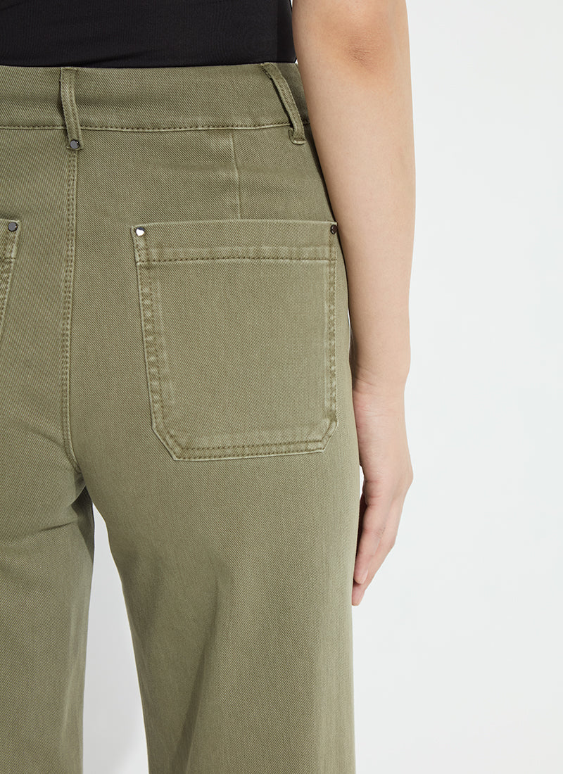 color=antique wash smoked green