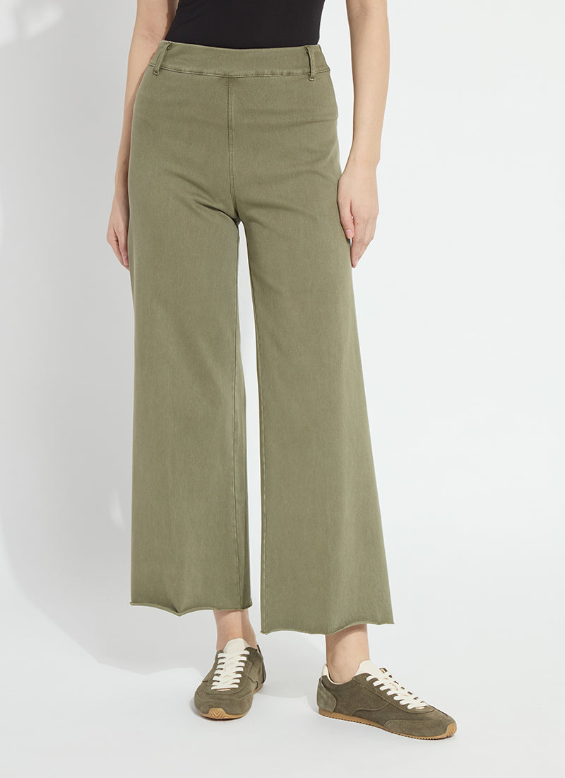 color=antique wash smoked green