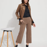 Frances Wide Leg Crop (25" Inseam)