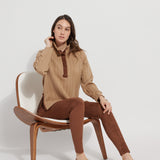 Hi Waist Suede Legging (28.5" Inseam)