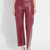 Vegan Leather Wide Leg (28" Inseam)