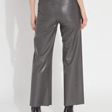 Vegan Leather Wide Leg (28" Inseam)