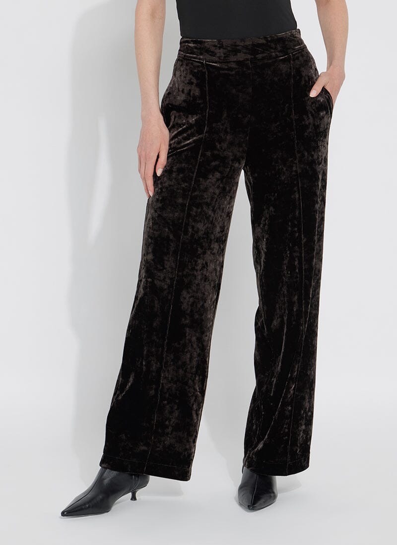 Shay Crushed Velvet Suit Pant – LYSSÉ