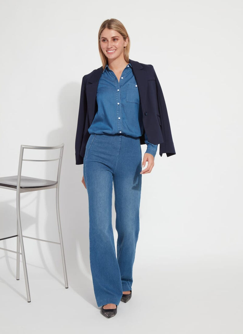 Lysse - Denim Straight Leg - Indigo - Statement Boutique