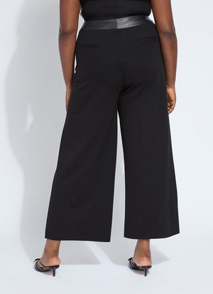 Denver Hi Waist Wide Leg Ponte Curvy