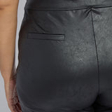 Elysse Foiled Leather Pant Curvy