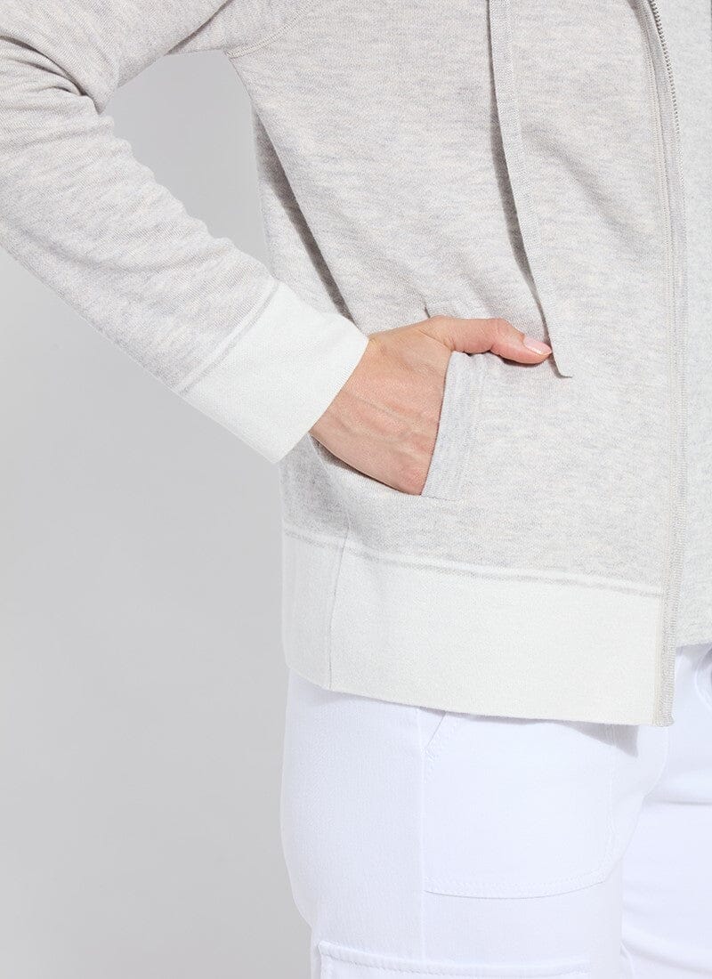color=Pearl Gray/Off White Melange