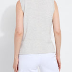 color=Pearl Gray/Off White Melange