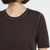 Odessa Reversible Knit Short Sleeve Tee