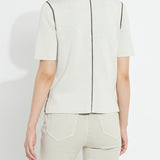 Odessa Reversible Knit Short Sleeve Tee
