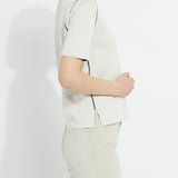 Odessa Reversible Knit Short Sleeve Tee