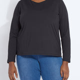 Lyssential Long Sleeve Curvy