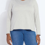 Lyssential Long Sleeve Curvy
