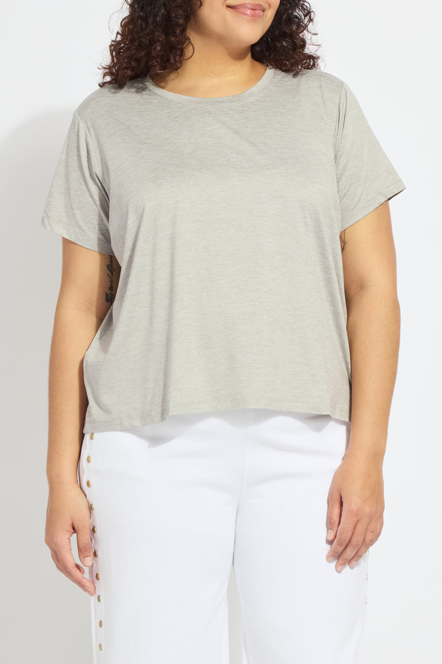 Perfect Box-Cut Tee Curvy