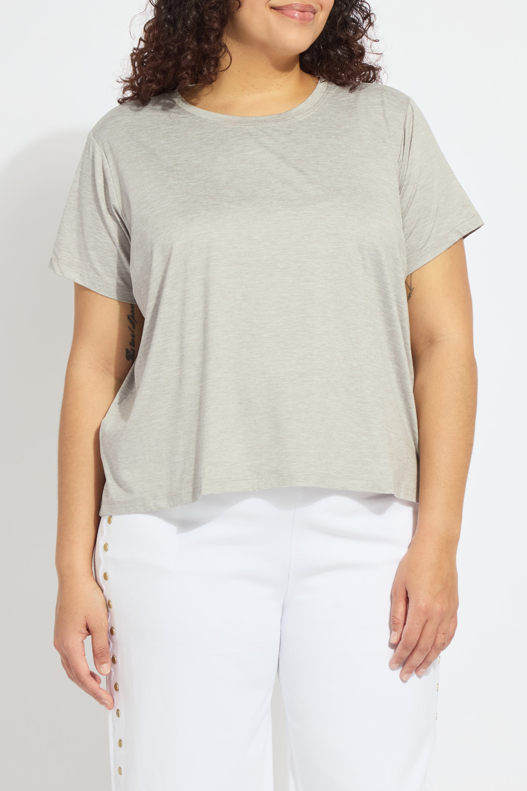 Perfect Box-Cut Tee Curvy