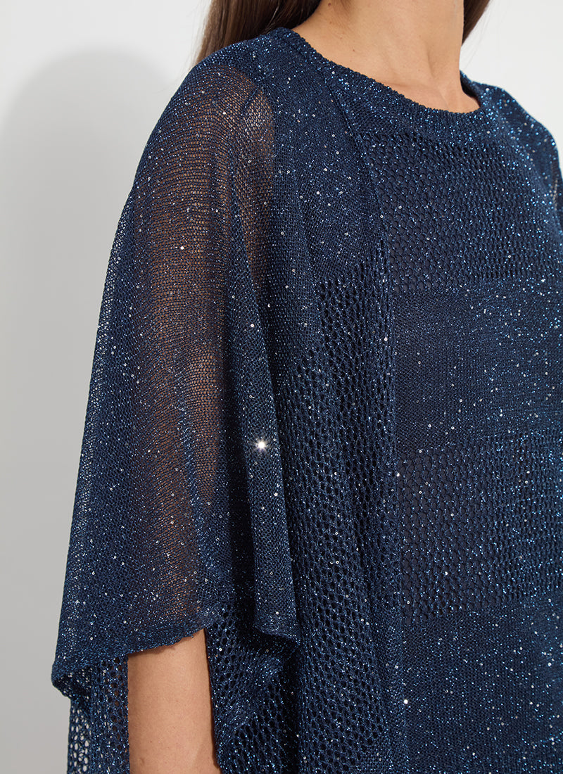 color=Capri Blue Sequins