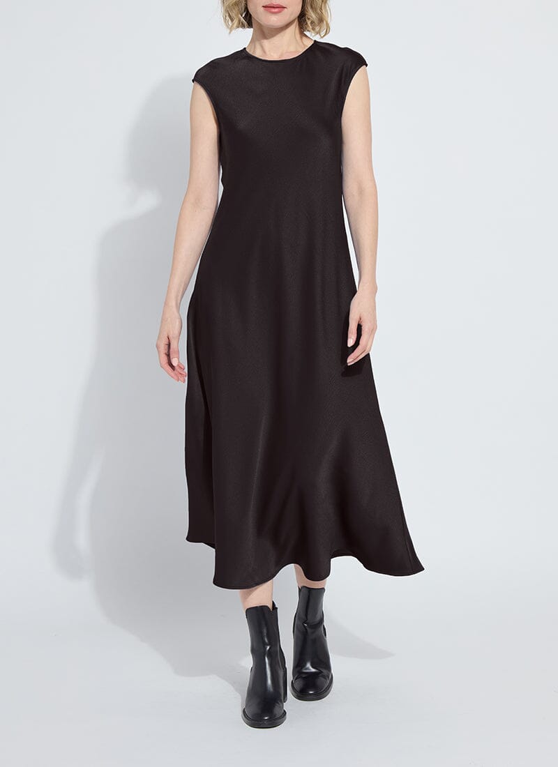 Silvana Bias Cut Midi Dress