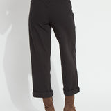 Penelope Curved Cuffed Denim (27" Inseam (cuffed) | 31" Inseam (uncuffed))