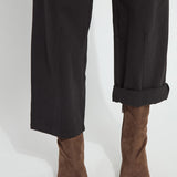 Penelope Curved Cuffed Denim (27" Inseam (cuffed) | 31" Inseam (uncuffed))