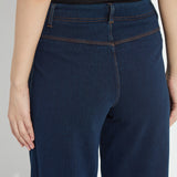 Penelope Curved Cuffed Denim (27" Inseam (cuffed) | 31" Inseam (uncuffed))
