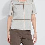 color=Lt Grey Melange/Subtle Green