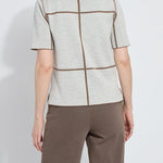 color=Lt Grey Melange/Subtle Green