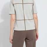color=Lt Grey Melange/Subtle Green