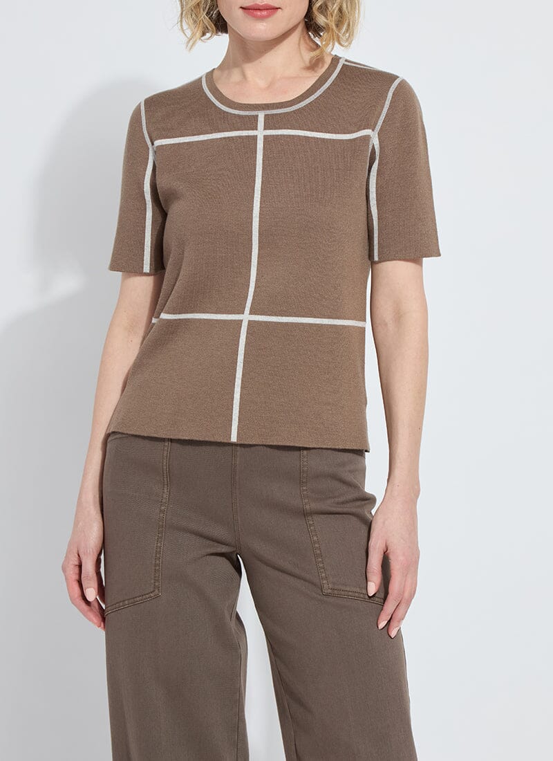 color=Lt Grey Melange/Subtle Green