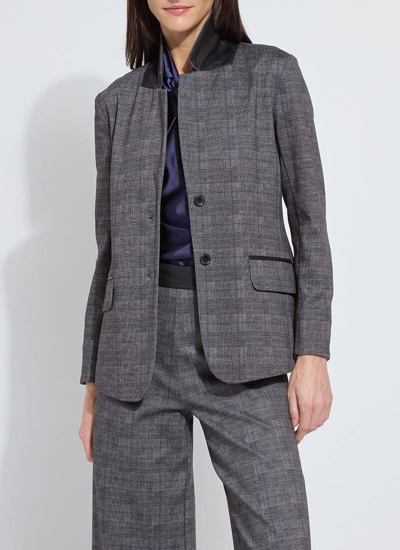 color=Charcoal Glen Plaid