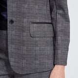 color=Charcoal Glen Plaid