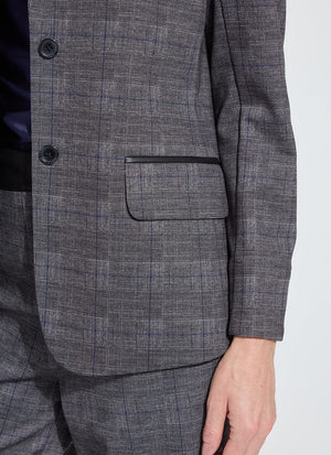color=Charcoal Glen Plaid