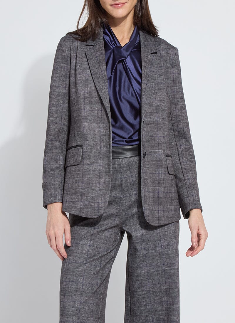 color=Charcoal Glen Plaid