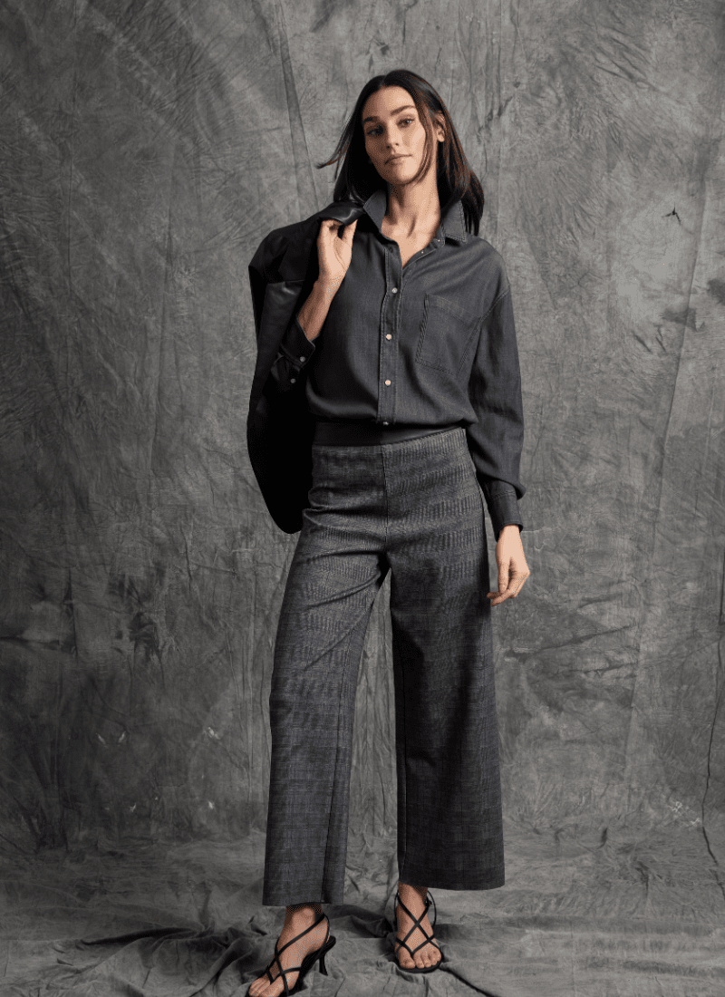 color=Charcoal Glen Plaid